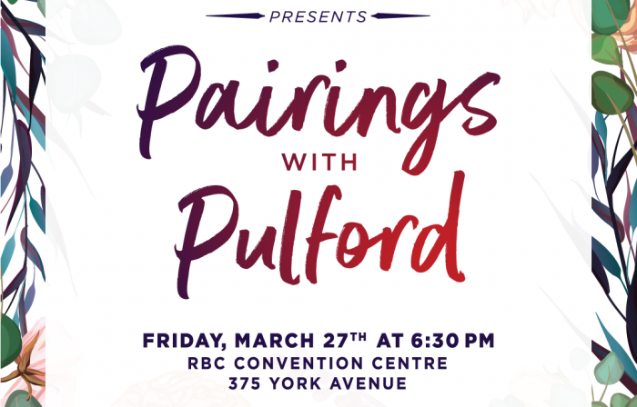 10th annual pairings with pulford